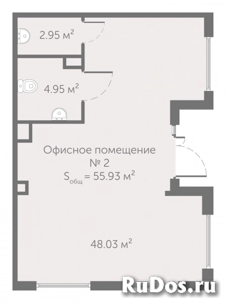 Продам коммерческую недвижимость 55 м2 фото