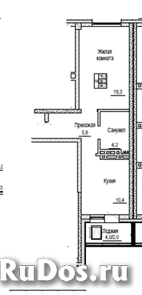 Продам 1-комнатную квартиру фотка