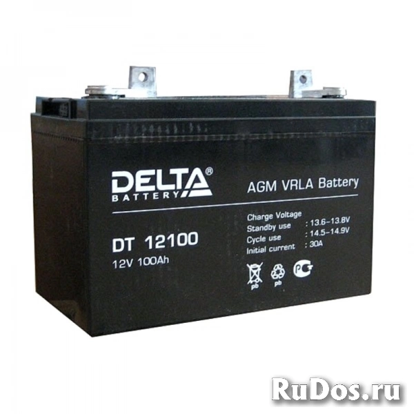 Аккумуляторная батарея Delta DT 12100 фото