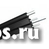 Во кабель TWT универсальный FTTH Drop с тросом, плоский, steel wire, нг(А)-LS, 4xOS2 Ultra, белый фото