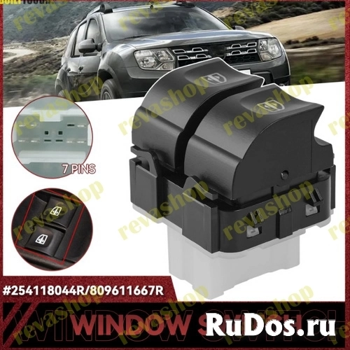 Кнопки управления стеклоподъемниками Renault 254117873R изображение 10