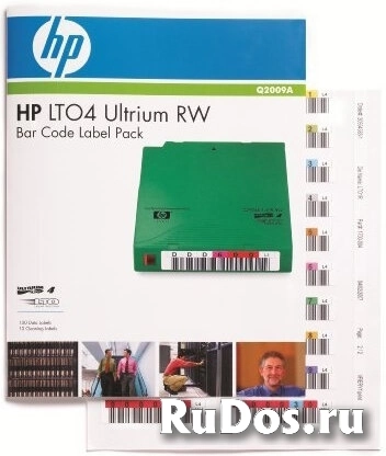 Наклейка HP Ultrium4 1.6TB (Q2009A) фото