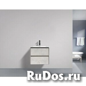 Тумба с раковиной BelBagno Pietra 60 stucco cemento leggero (PIETRA-600-2C-SO-ST, BB600ETL) фото