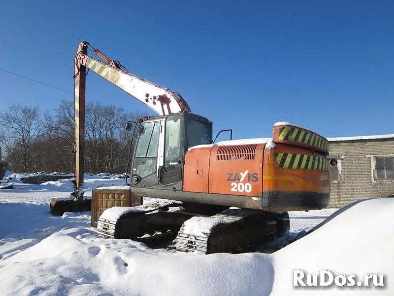 Длиннорукий экскаватор Hitachi 200, 16 м, 2014 г., LONG REACH изображение 4