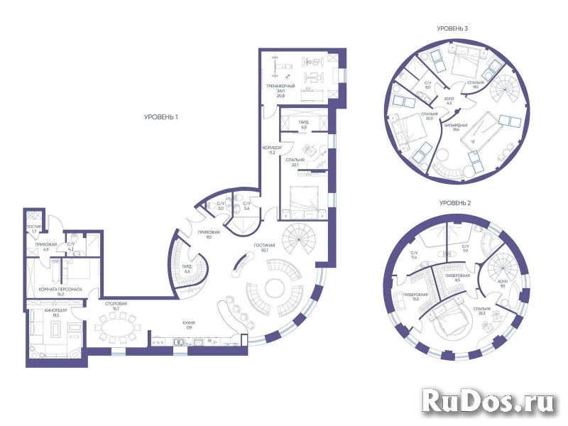 Продам 6 комнатную квартиру 391 м2 фото