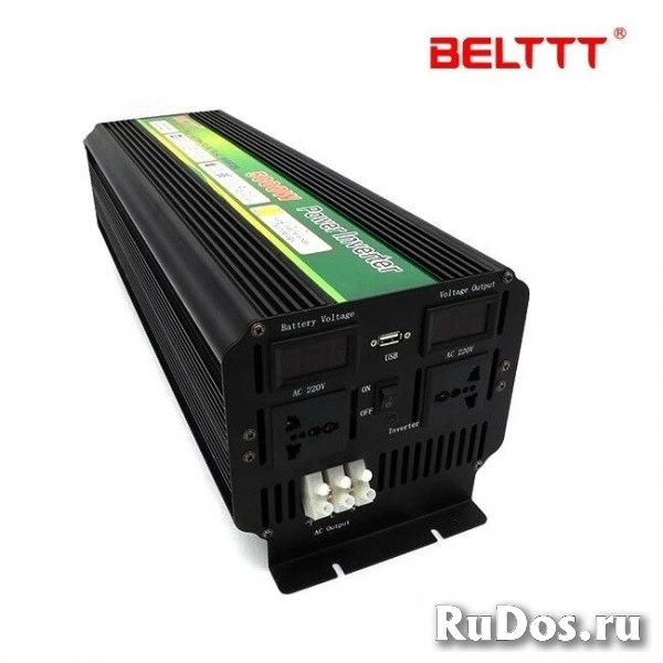 Инвертор 24V - 220V 5000W PREMIUM фото