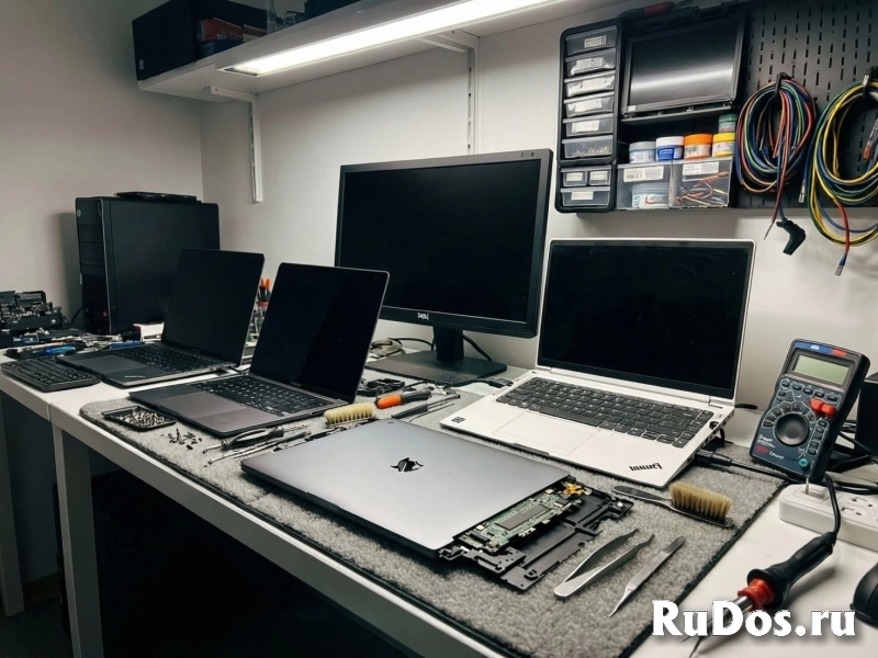 Ремонт ноутбуков, ПК, принтеров - установка Windows, удаление вирусов | Fix-Line фотка