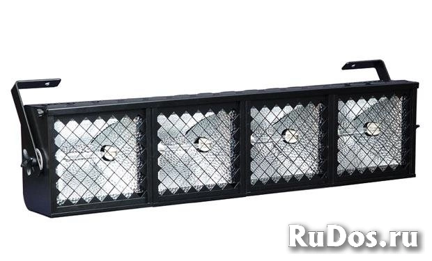 IMLIGHT FLOODLIGHT FL-4 4-секционный софитный светильник, симметричный, для использования со стеклянным светофильтром, тип лампы R7s 500 Вт 117,6 мм фото