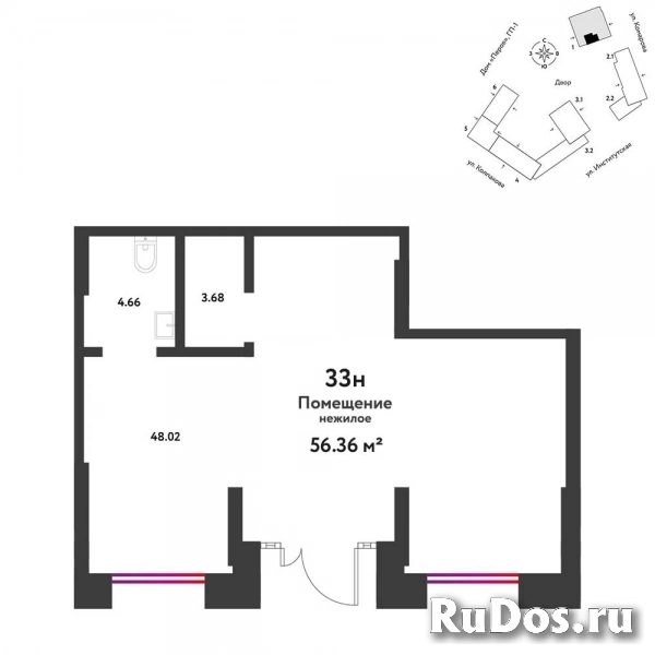 Продам коммерческую недвижимость 56.36 м2 изображение 3