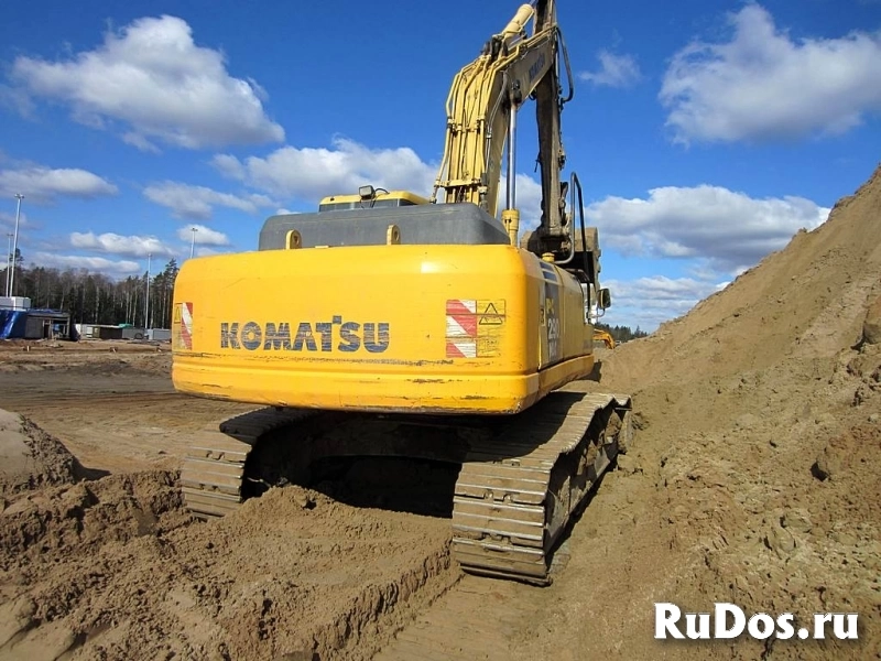 Гусеничный экскаватор Komatsu 290, ВСЕ линии, отл. сост. изображение 5