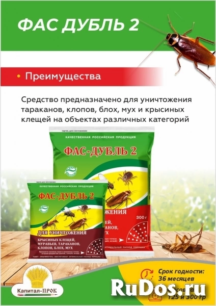 Дуст от насекомых ФАС Дубль 2! фото