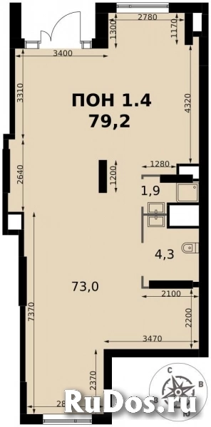 Продам коммерческую недвижимость 79.2 м2 изображение 3