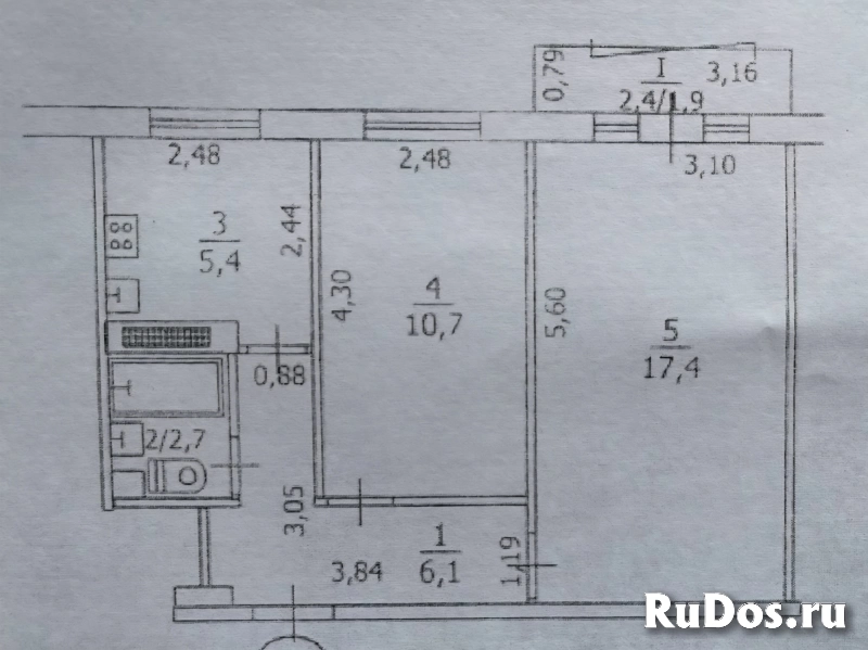 Продам 2к квартиру, кв. Жукова изображение 7