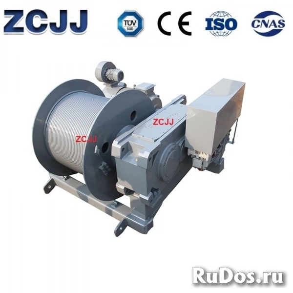 Механизм лебедки подъема для башенного крана изображение 3