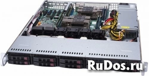 Серверная платформа 1U Supermicro SYS-1029P-MT (2x3647, C621, 8xDDR4, 8x2.5quot; HS, 2xGE, 600W,Rail) фото