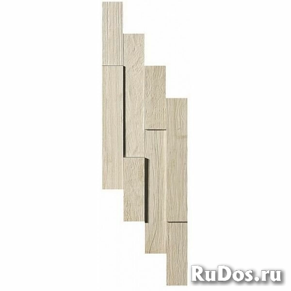 Плитка Atlas Concorde Axi White Pine Brick 3D AMWA 20x44 фото