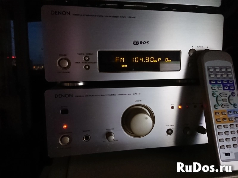 DENON муз центр F07  MADE IN KOREA. изображение 5