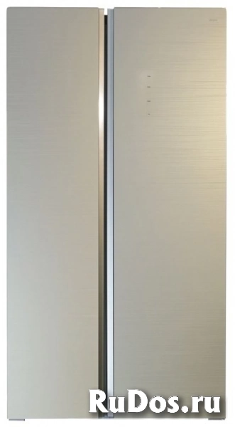 Холодильник Ginzzu NFK-605 Gold glass фото