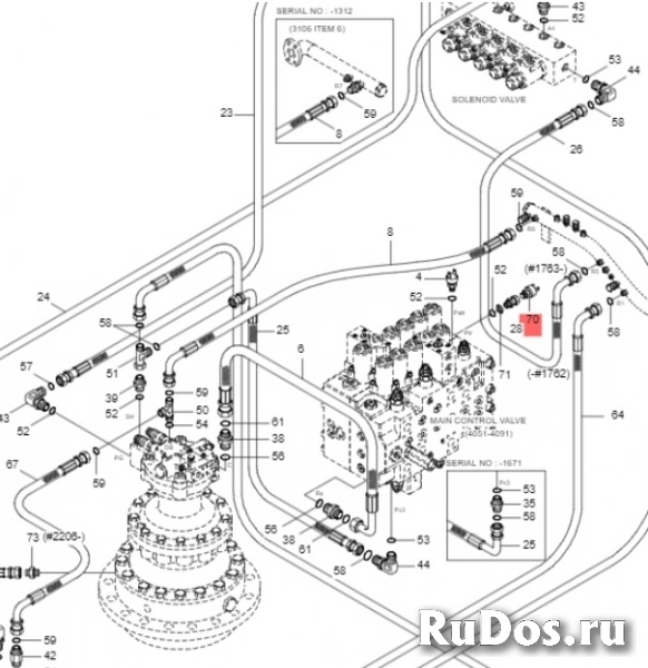 Датчик автодизеля Hyundai HL757TM-7 (31NA-20080) изображение 4