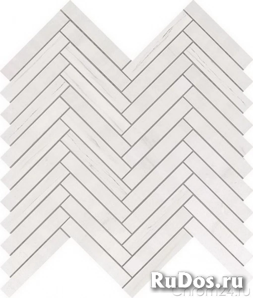 Atlas Concorde Marvel Bianco Dolomite Herringbone Wall керамическая плитка (30,5 x 30 см) (9SHD) фото