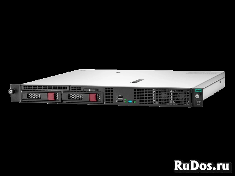 P17078-B21 ProLiant DL20 Gen10 E-2224 NHP Rack(1U)/Xeon4C 3.4GHz(8MB)/1x8GBU1D_2666/S100i(ZM/RAID 0/1/10/5)/noHDD(2)LFF/noDVD/iLOstd(no port)/3Fans(NHP)/2x1GbEth фото