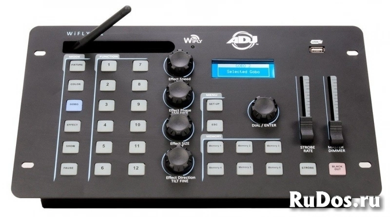 American DJ WiFly NE1 432-канальный DMX-контроллер с установленным беспроводным DMX-передатчиком WiFLY фото