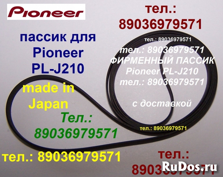 японский пассик PLJ210 PL-J210 Pioneer пассики для Akai Sanyo фото