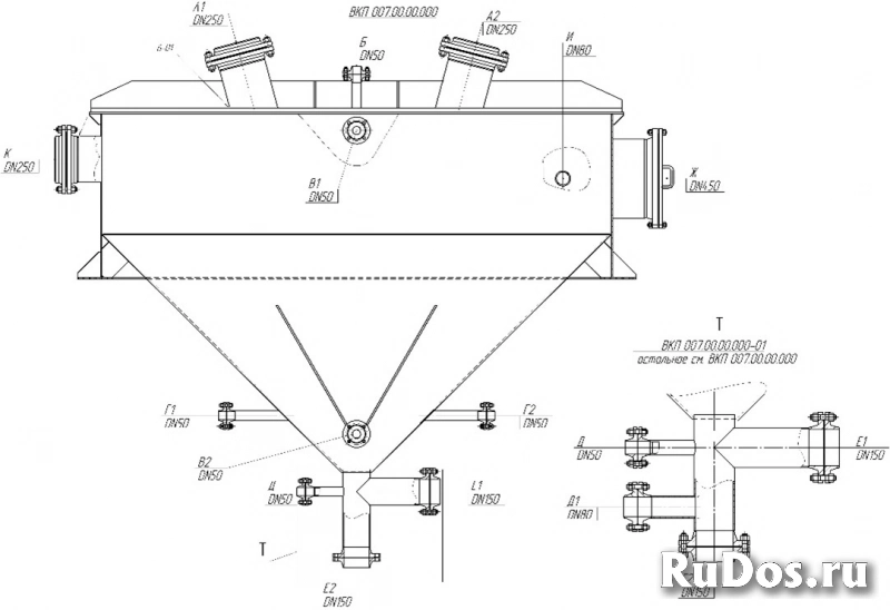 Емкостной аппарат ВКП-1-1-3-8,5-0,002-3000-У (модификации Е-3а, Е-3б, Е-3с) фото