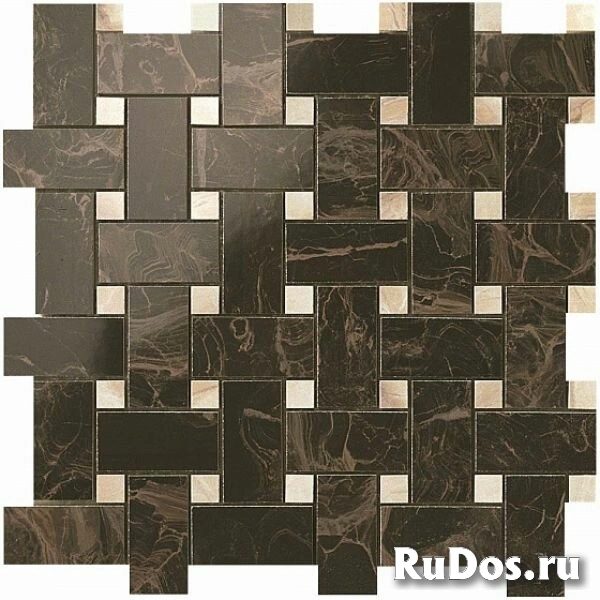 Плитка Atlas Concorde Supernova Marble S.M. Frappuccino Dark Twist Mosaic 30,5x30,5/S.M. Фраппучино Дарк Моз Твист 30,5x30,5 600110000071 фото