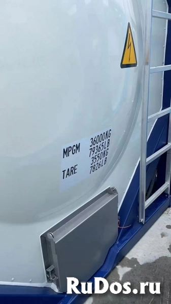 Танк-контейнер тип Т11 объём 18м3 для перевозки жидких пищевых продуктов, новый. фотка