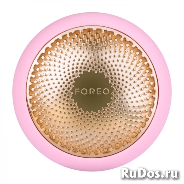 Foreo Косметологический аппарат смарт-маска для лица UFO для всех типов кожи, Pearl Pink фото