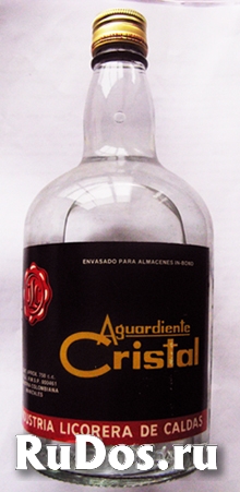 Бутылка "Кристалла" из Колумбии для коллекции фото