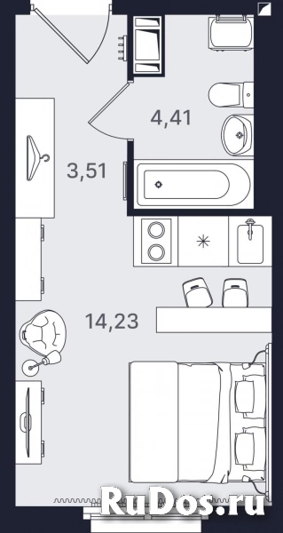 Продам 1 комнатную квартиру 22 м2 фото