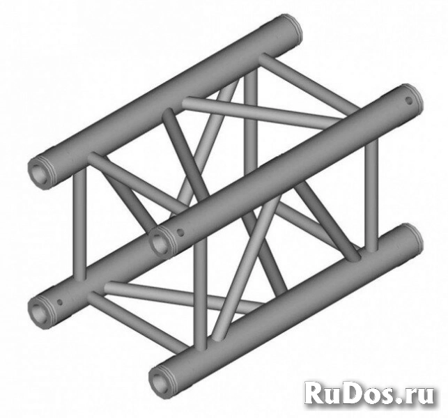 DuraTruss DT 34-050 Ферма алюминиевая, сечение 300х300мм, длина 50см. Труба 50х2. Макс. распределен фото