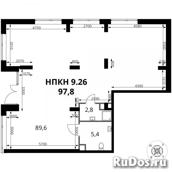 Продам коммерческую недвижимость 97.8 м2 изображение 3