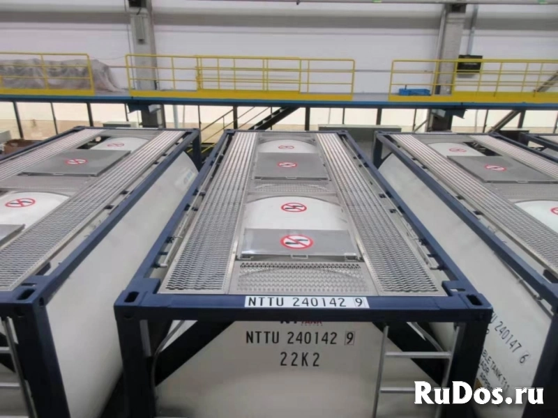 Танк-контейнер тип Т11 объём 24м3 для перевозки химических веществ, новый. изображение 3