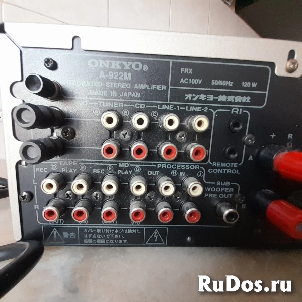 Onkyo А-922M полный усилитель. Made in Japan. изображение 11
