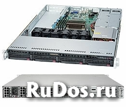 SYS-5019S-M Сервер SuperMicro SuperServer 1u no cpu(1) e3-1200v5 фото