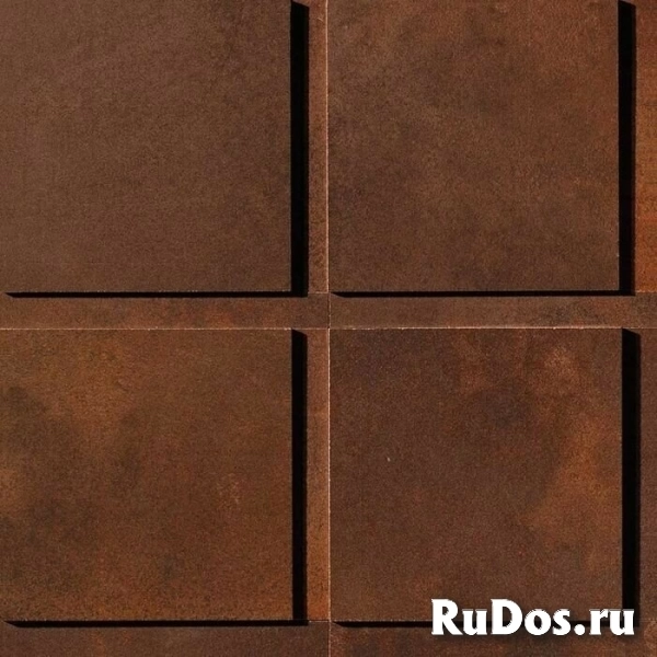 Базовая плитка Atlas Concorde BLAZE Blaze Corten Mosaico 3D Factory (A0US) 29x29 Неглазурованный керамогранит (29x29 см.) фото