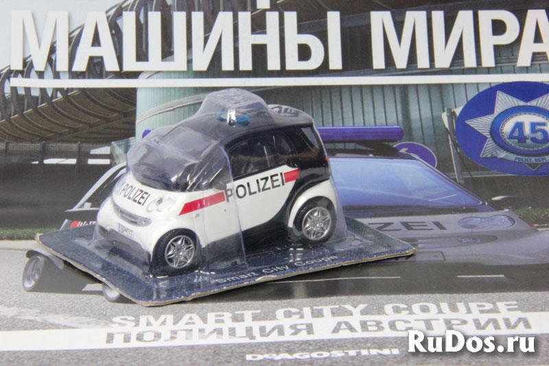 Полицейские машины мира №45 SMART CITY COUPE,полиция австрии изображение 5