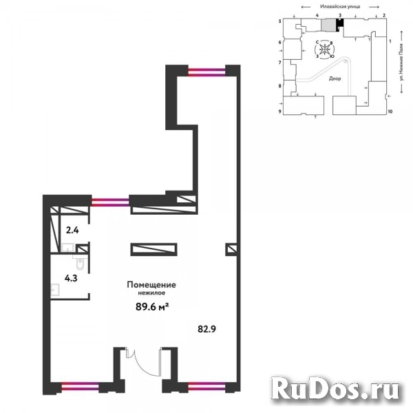 Продам коммерческую недвижимость 89.6 м2 изображение 3