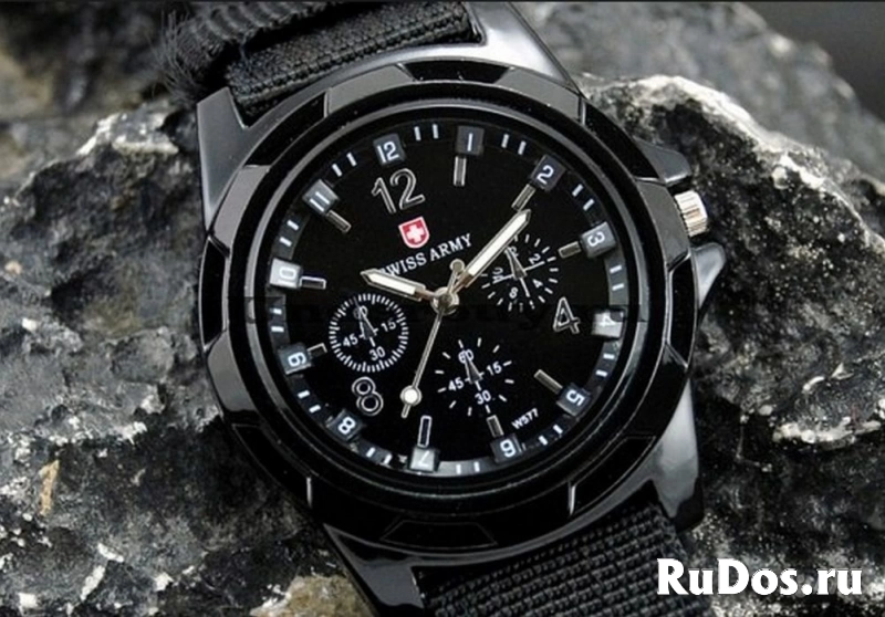 Новые часы Swiss Army Black фотка
