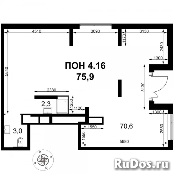 Продам коммерческую недвижимость 75.9 м2 изображение 3