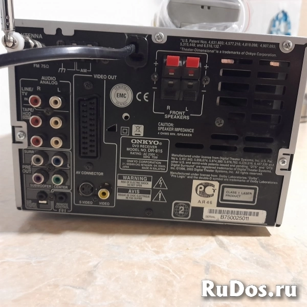 Музыкальный центр ONKYO DR-815. изображение 8