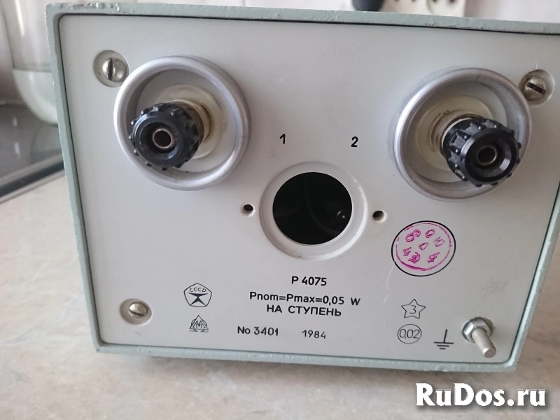 Прибор Р4075 магазин сопротивления. фотка