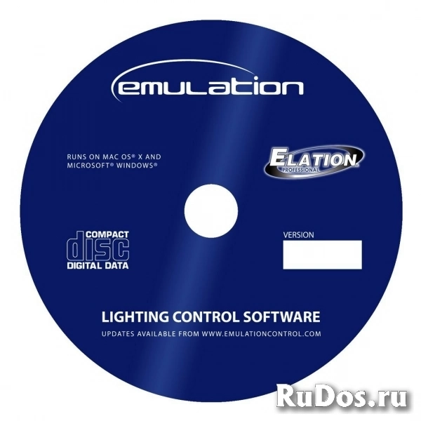 Elation EmuLATION-DMX software програмное обеспечение для управления световыми приборами фото