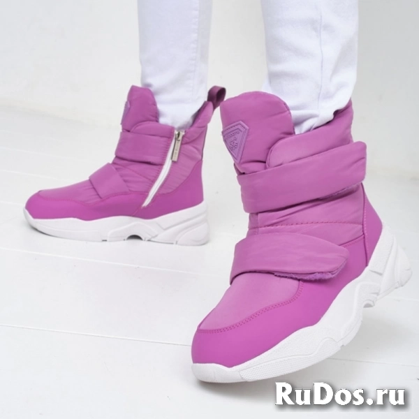 Полусапоги женские зимние KB903PN KING BOOTS фото