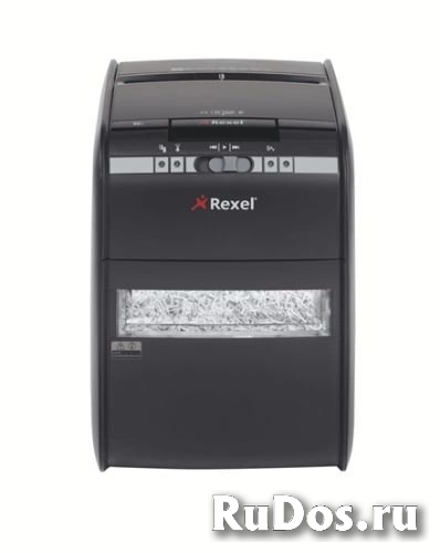 Уничтожитель бумаг Rexel Auto+ 90X 2103080EUA секр.P-3, фрагменты/90л/20лтр., скрепки/скобы/плкарты фото