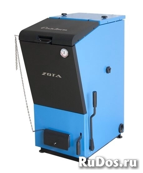 Твердотопливный котел ZOTA Carbon 15 15 кВт одноконтурный фото
