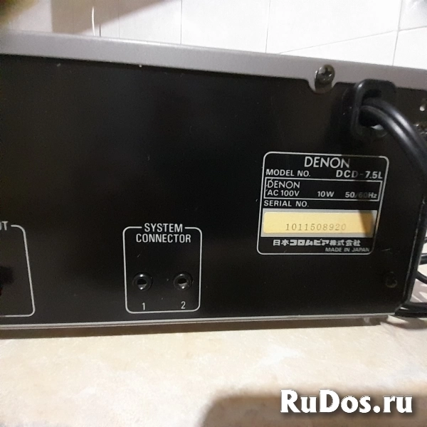 CD-проигрыватель Denon DCD-7.5L Япония. фотка